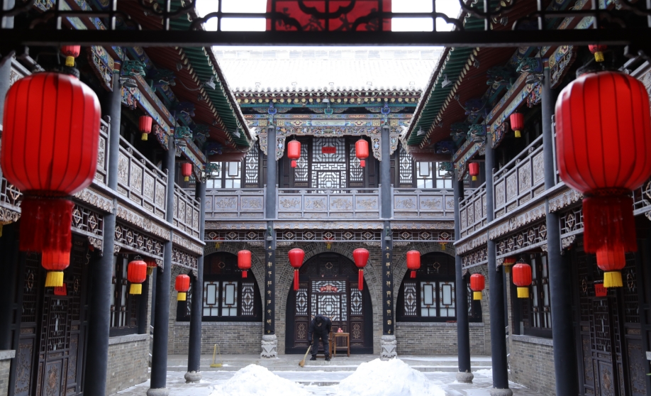 平遙古城旅拍取景地之一。王帆攝