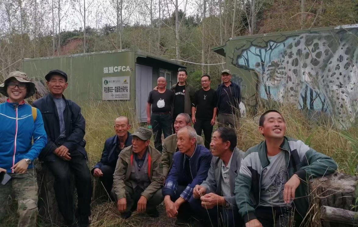 “老豹子”巡護隊成員。受訪者提供