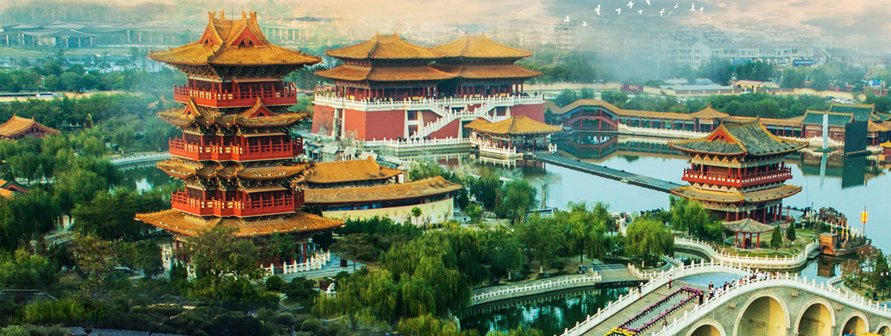 清明上河園景區。清明上河園景區供圖