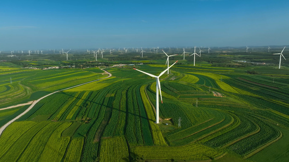 平魯區風電美景 圖源:朔州市融媒體中心